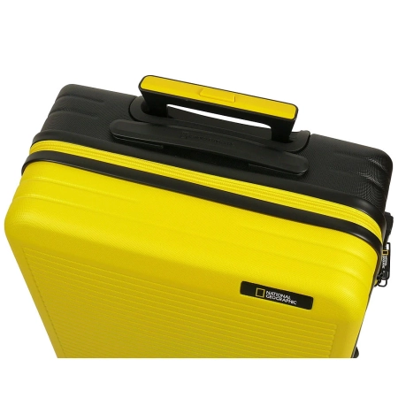 Mała walizka National Geographic Pulse żółta 37l